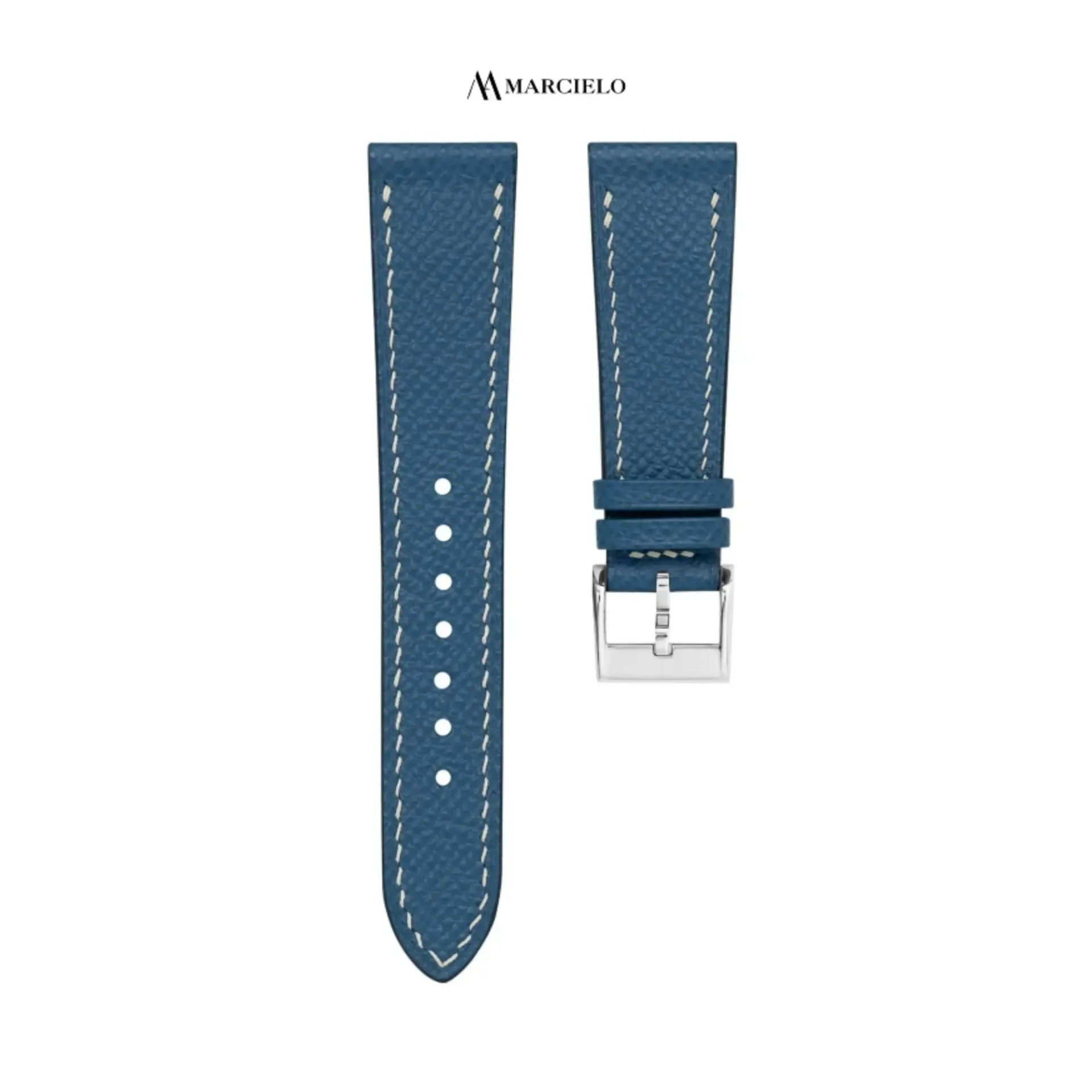 Dây da Epsom màu Xanh Blue