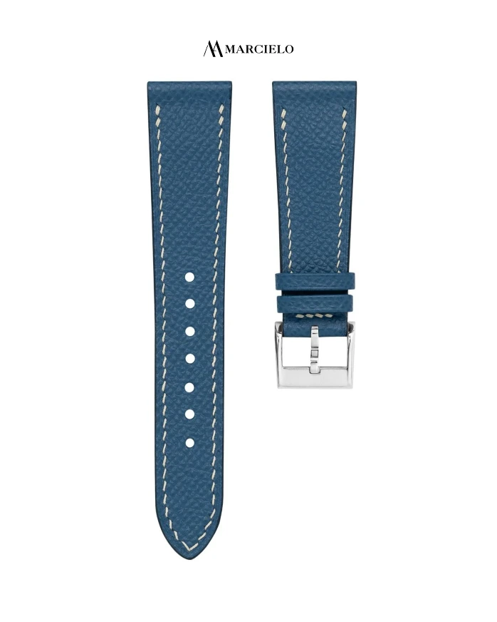 Dây da Epsom màu Xanh Blue