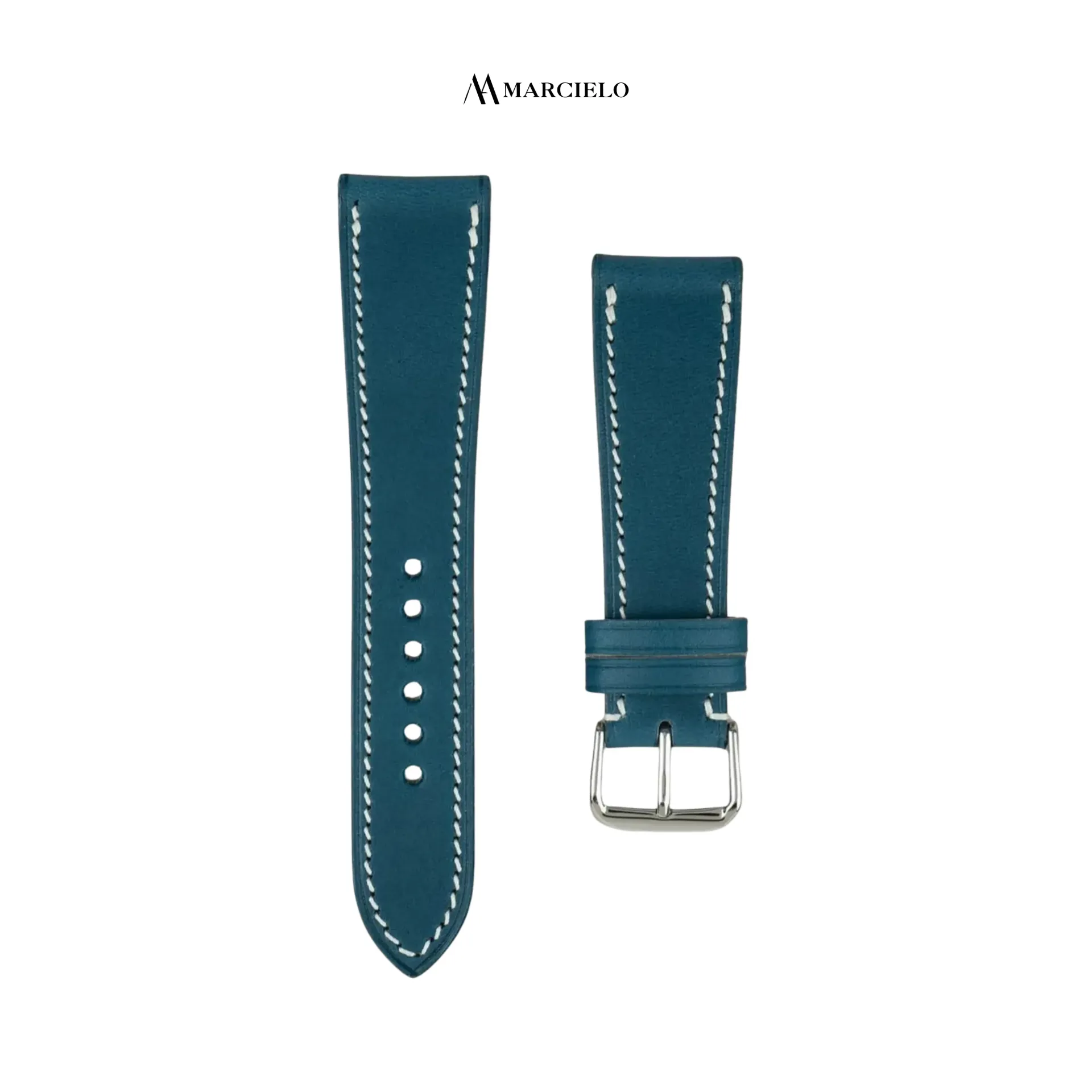 Buttero cowhide strap in Dark Brown