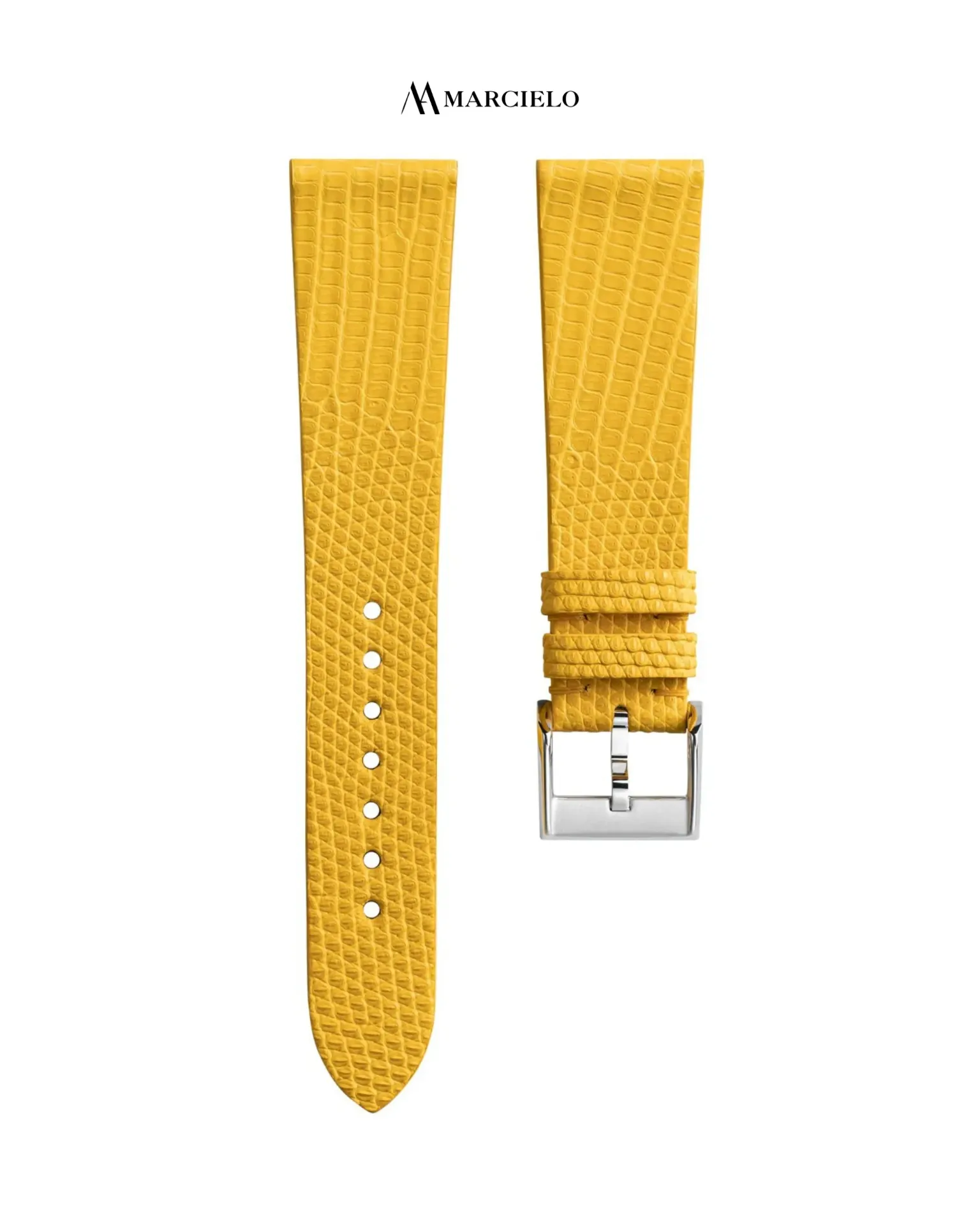 Dây da Kỳ Đà màu Vàng