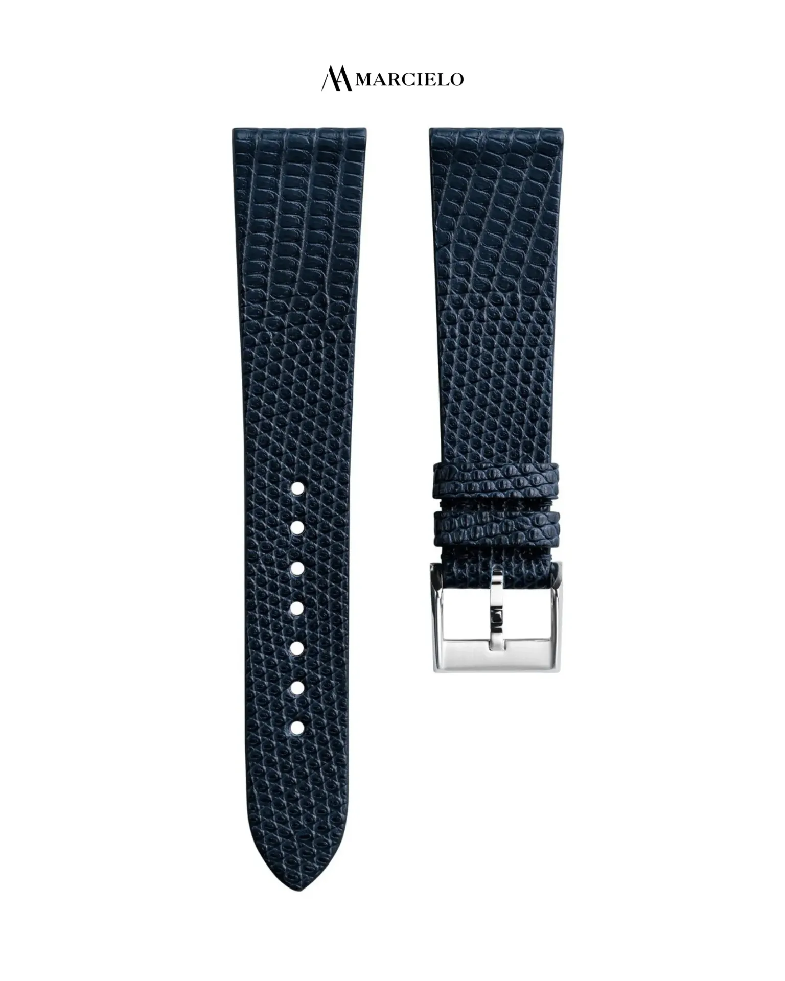Dây da Kỳ Đà màu Xanh Navy